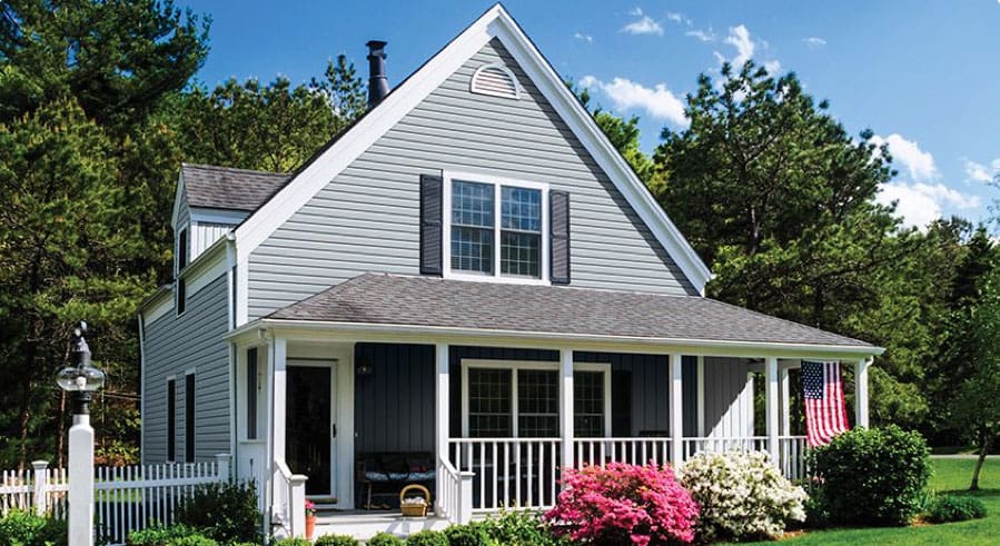Energy efficient house.