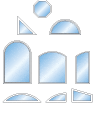 Architectural window shapes